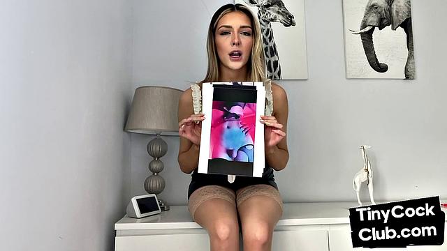 SPH domina humiliates pathetic men with small dick