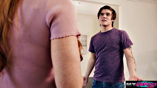 Don't use condom when fucking stepmom