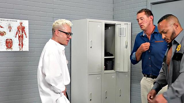 IR mesmerizing doc fucked in uniform by policeman