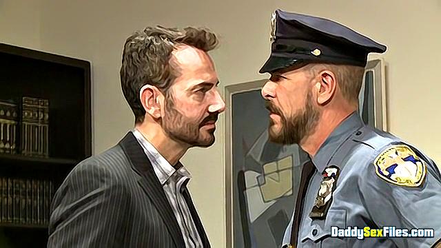 Riding the Massive Police Dick - Rocco Steele & Bryan Slater
