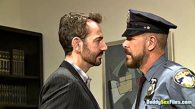 Riding the Massive Police Dick - Rocco Steele & Bryan Slater
