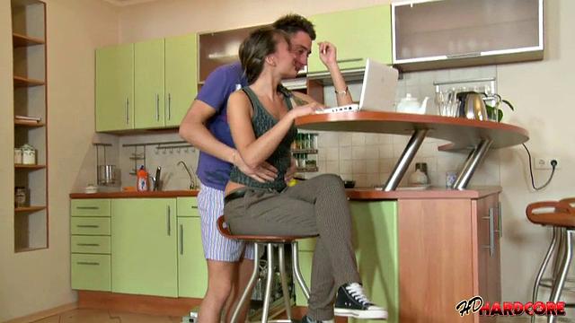 Jessy gets wild during study time