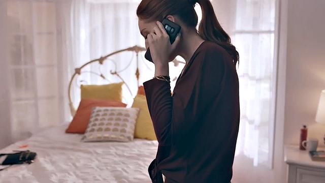 Shemale busty babe fucks cocksucking GF in pussy