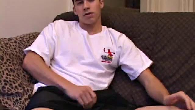 Levi Davis is hot and enjoys being on camera. But this hot guy next door is anything but average. Just wait until he takes off those shorts and shows off the monster swinging between his legs.