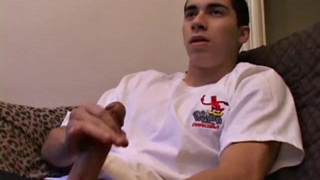 Levi Davis is hot and enjoys being on camera. But this hot guy next door is anything but average. Just wait until he takes off those shorts and shows off the monster swinging between his legs.