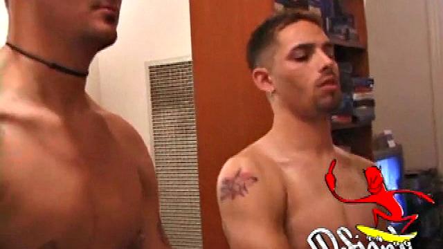 Eight Boys Jerking Cock