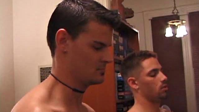 Eight Boys Jerking Cock