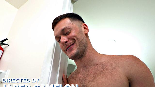 Repair Man Chris Fixes Dryer And Fucks Cute Jock - NextDoorStudios