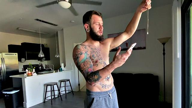 Mesmerized jock gets POV bareback assdrilled by BFF