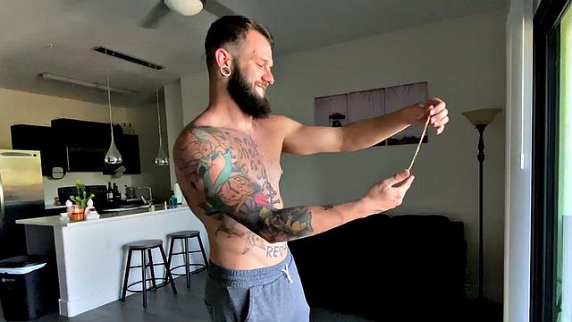 Mesmerized jock gets POV bareback assdrilled by BFF