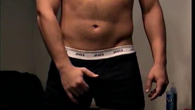 Stroking Straight Jock Ethan