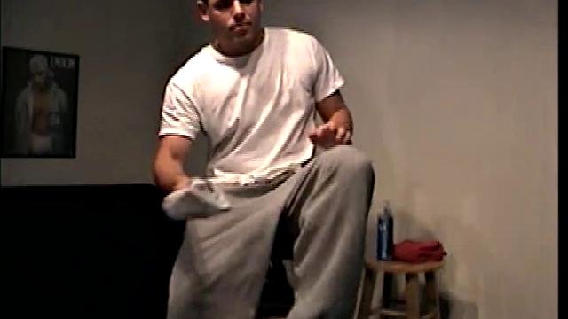 Stroking Straight Jock Ethan