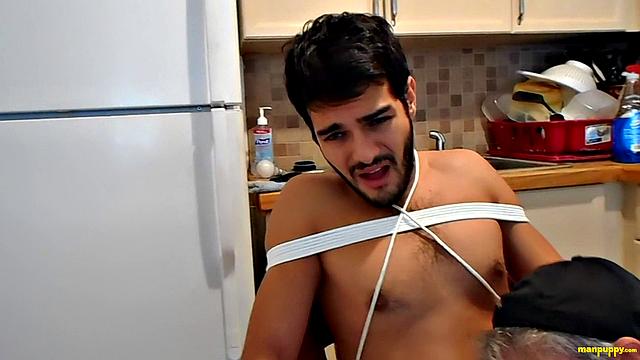 Sebastian and Richard Lennox share intense gay action and explosive cumshot