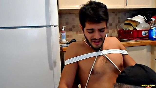 Sebastian and Richard Lennox share intense gay action and explosive cumshot