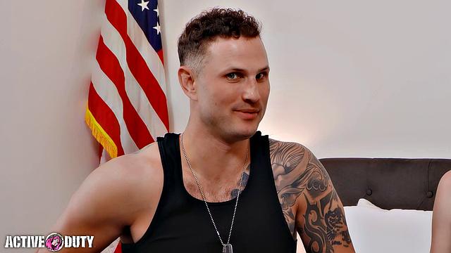 Navy Hunk Flip Fucks Twink - ActiveDuty