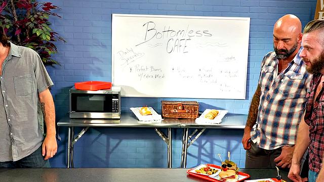 Fisting gaydaddies fist stud with hands in 3some