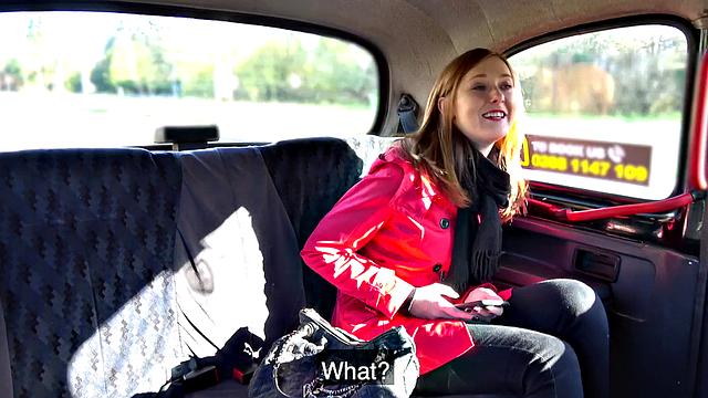 Hot minx take driver's cum