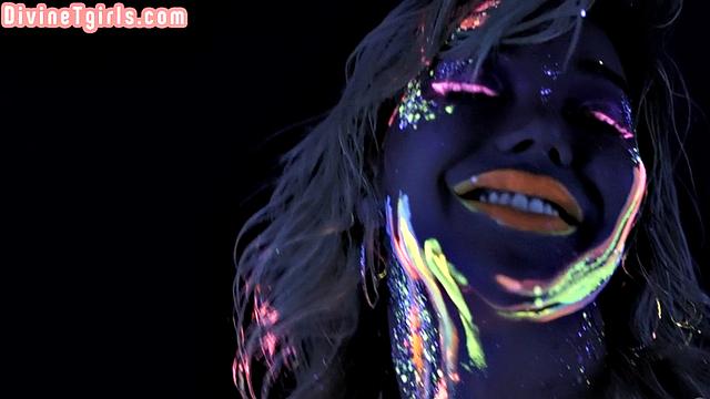 Nasty trans analdrilled by lover