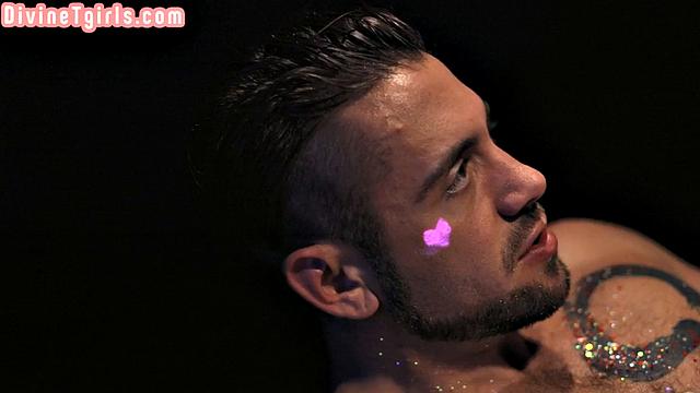 Nasty trans analdrilled by lover