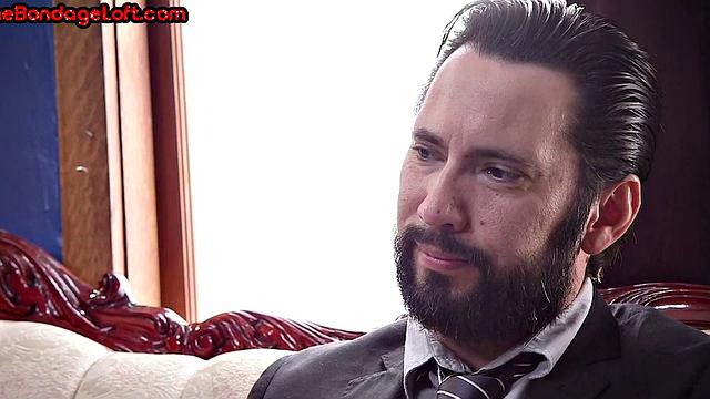 Suspended sub slut disciplined