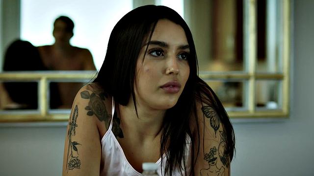 Inked bigbooty babe pussyfucked by BF for apology