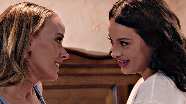 MOMMY'S GIRL - Caring Teen Maddy May Gives Her Stepmom Pristine Edge More Than A Pillow Fight