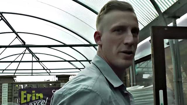 Inked mature skank fucking two dicks