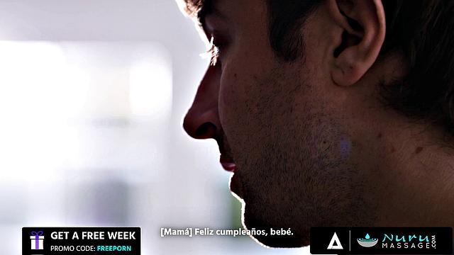 NURU MASSAGE - Perfect Girl Vanna Bardot Gives Special Steamy Nuru For A Birthday