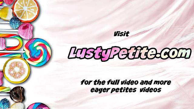 Busty petite bae rides her BF