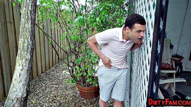 Open air outdoor fuck with MILF