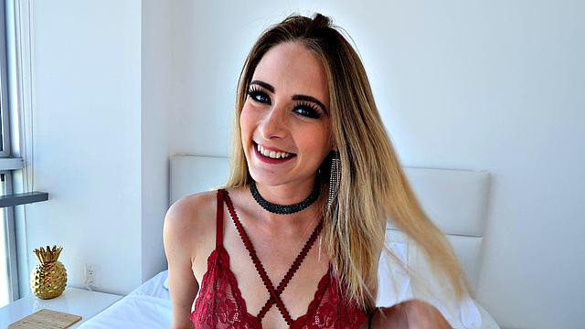 Kyler Quinn Gets a Mouthful