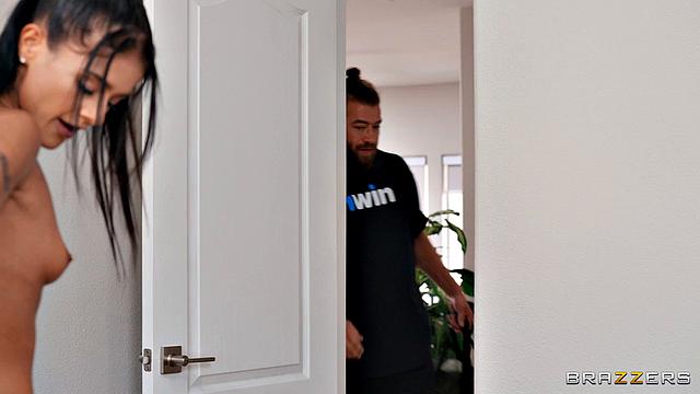 Horny House Sitter Hits Jackpot