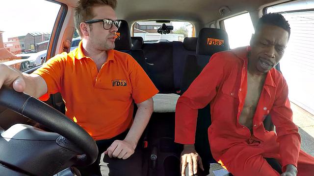 British babe Amber Jayne goes deep on Longwood in this POV car sex video