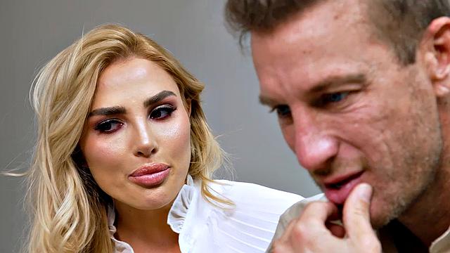 Sexy blonde Kenzie Anne gets naughty and hooks up with a married man