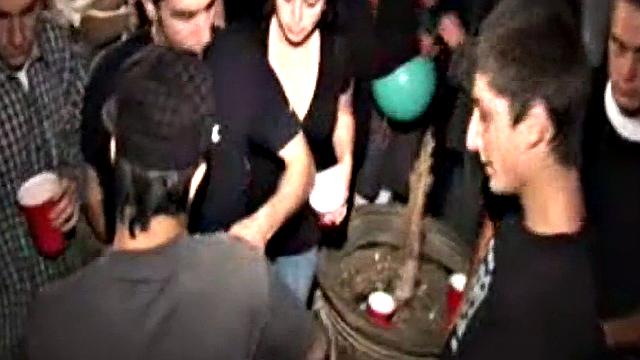 Amateur cock whore seen sucking dick