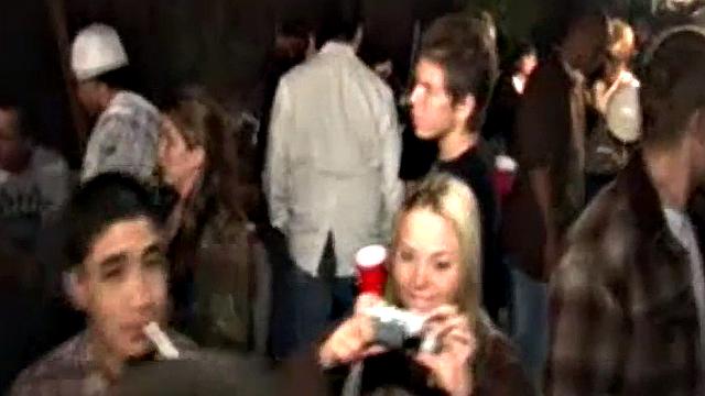 Amateur cock whore seen sucking dick