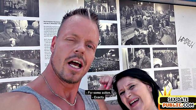 Big public babe analdrilled outdoors