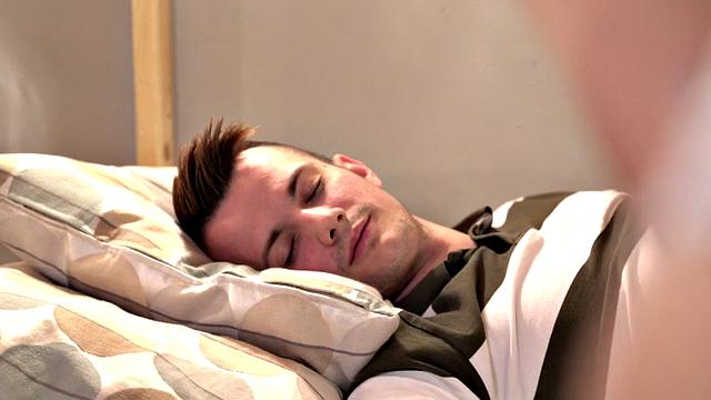 Slim hostel babe sucking and taking after DP spitroasted