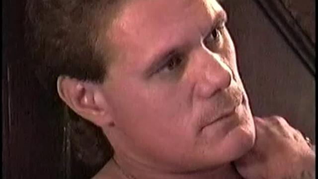 This tattooed hottie arrived to do the shoot, with his blond bowhead girlfriend, who he soon relegated to the living room, while we moved to the bedroom. It wasn't long before he was asking me to suck his cock.