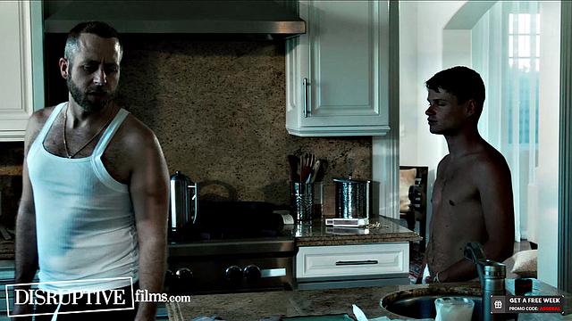 Stepdad & Stepson One-Up Each Other in Argument Leading to Taboo - DisruptiveFilms