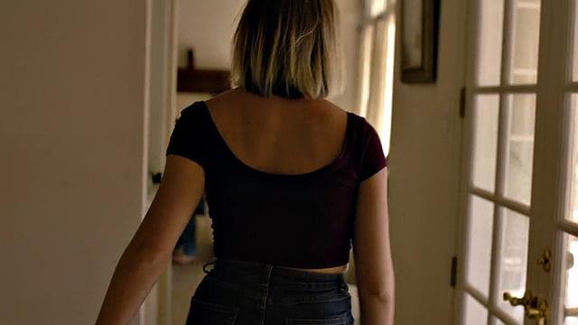 Doggystyled stepsis rides stepbro's cock in affair