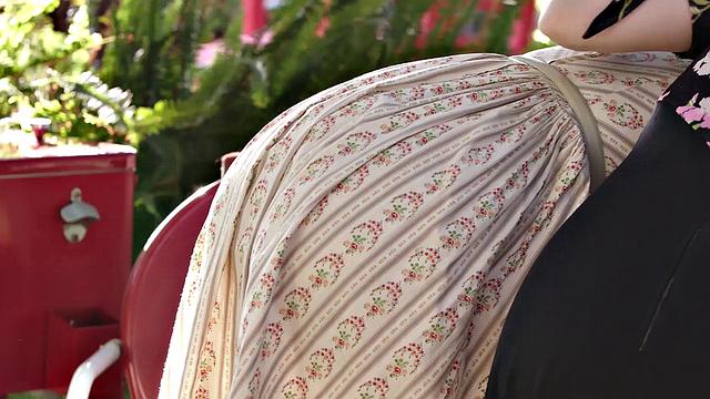 DEVILS FILM - Steamy Outdoor Sex With Lesbians Charlotte Stokely And Maya Kendrick