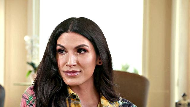 DEVILS FILM - New Transgender Babysitter Zariah Aura Gets Fucked On First Day At Work