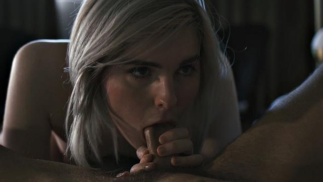 Trans deepthroated by bf before returning the favor