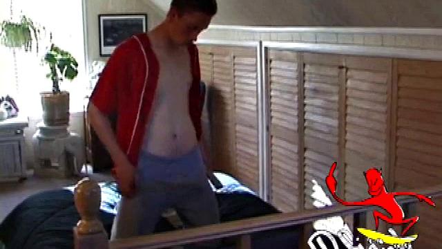 Derek Stroking His Dick