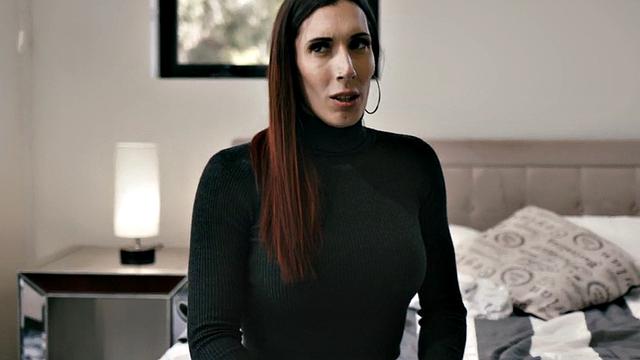 Bigtit ts rides in interracial couple after sucking cock