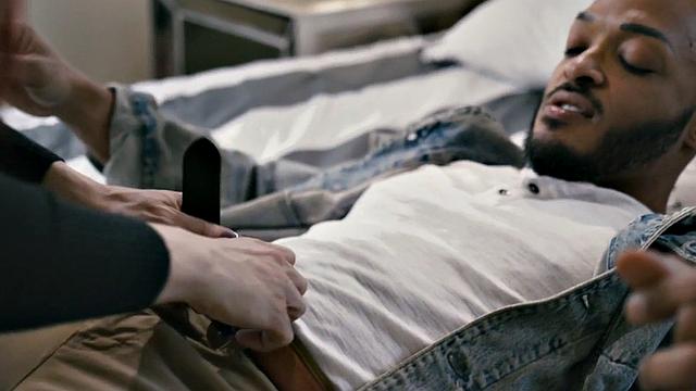 Bigtit ts rides in interracial couple after sucking cock