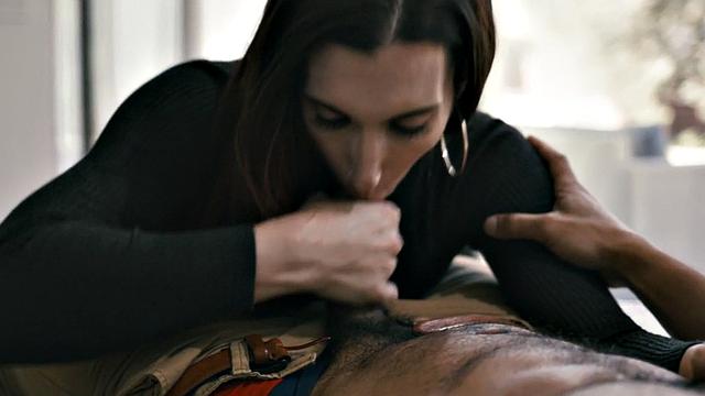 Bigtit ts rides in interracial couple after sucking cock