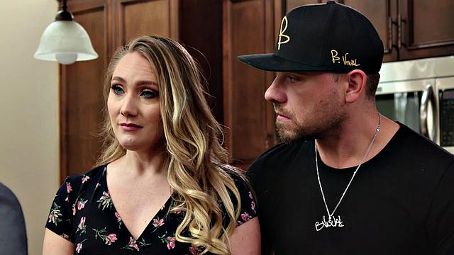 Taboo babe rides stepdaddy in oiled sinful massage