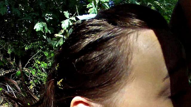 Inked up cutie in bikini takes a wild ride on stranger's dick & balls